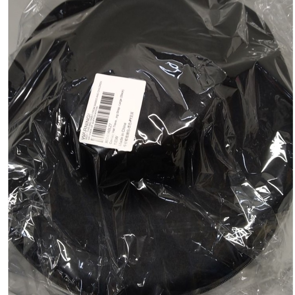 Black Wide-Brim Hat